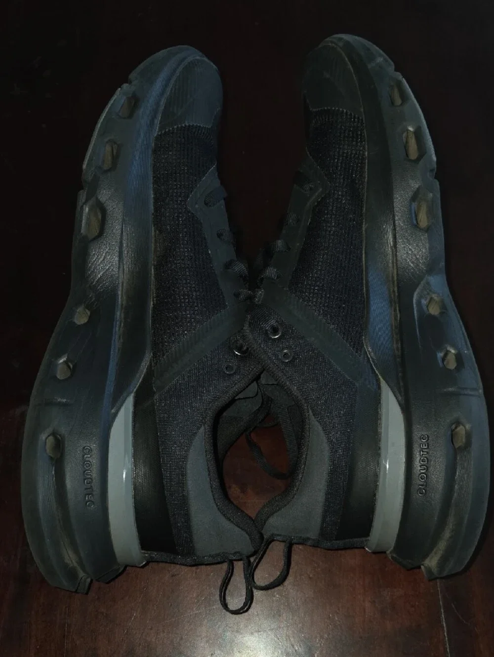 On Cloudpulse Next.  Black/grey Men's 9.5.